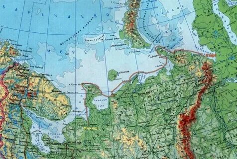 Покажи где находится белое море