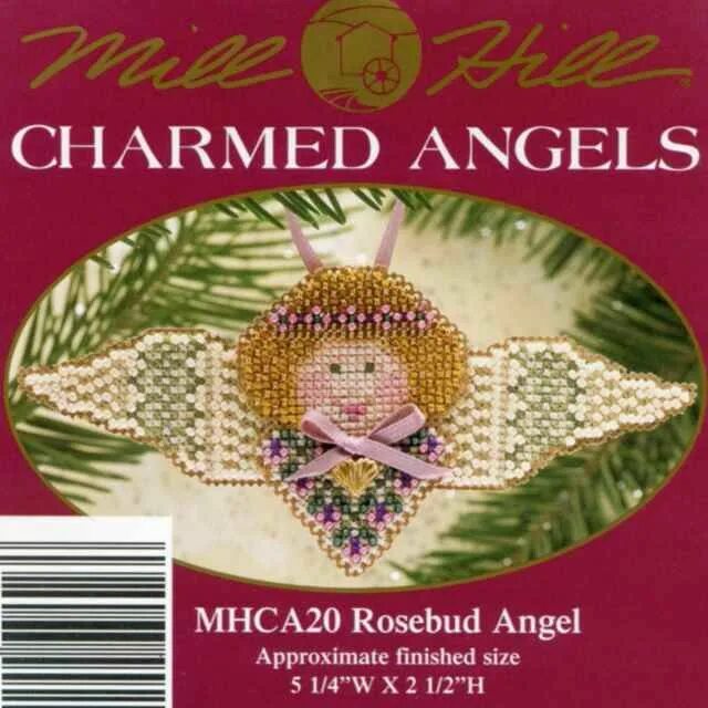 Ангел индиго от Милл Хилл. Mill Hill Christmas Angel. Angels charm