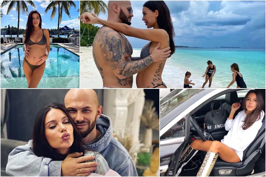 жена джигана на вечеринке. джиган с семьей 2022. джиган и самойлова 2021. джиган и самойлова в бассейне. тату оксаны самойловой.