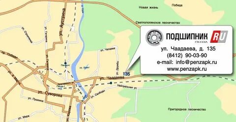 Пенза карта победа