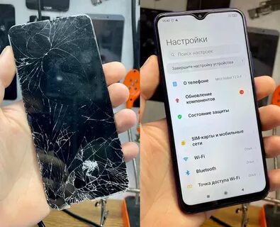 Редми поменять экран
