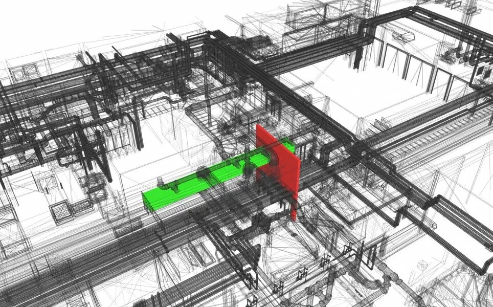 Within project. Индивидуальное облако точек в BIM. Clash Detection.