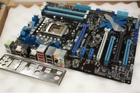 Материнская плата asus p7p55d