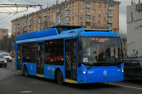 Троллейбус в москве