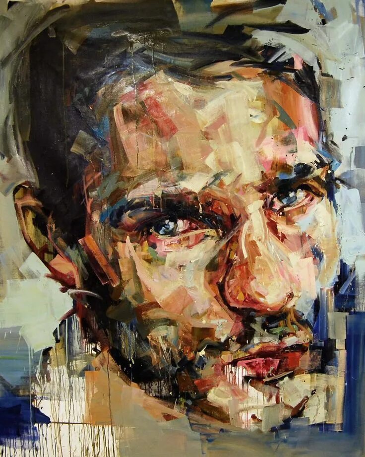 Andrew art. Эндрю сальгадо. художник эндрю сальгадо. andrew salgado картины. абстрактные портреты мужские.