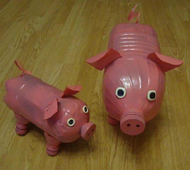 Игрушки из бумажных полосок. Как делает свинка. Схема оригами поросенок для детей из бумаги. Копилка папье маше. Хрюшка папье маше.