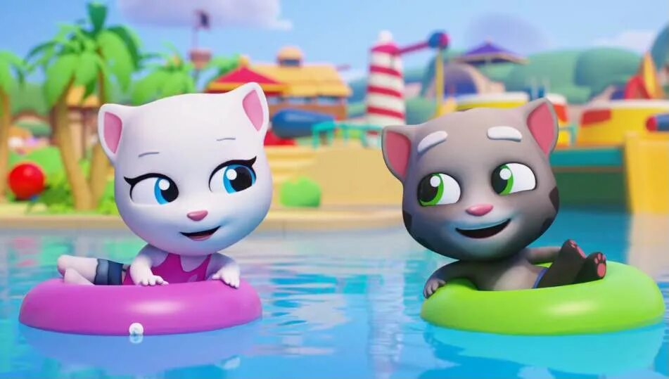 Том Pool Анджела. Бласт парк Анджела. Talking Tom Pool том. Аквабайк Тома 1. Скачай игру тома и анжелу