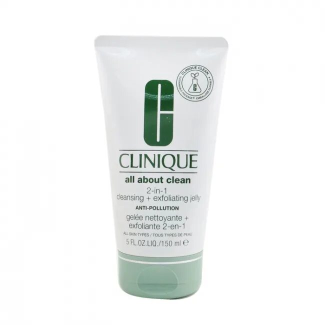 Cleansing jelly. Clinique all about clean 2 in 1 cleansing exfoliating. clinique all about clean.