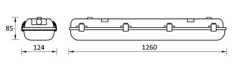 Arctic led 1200 световые технологии