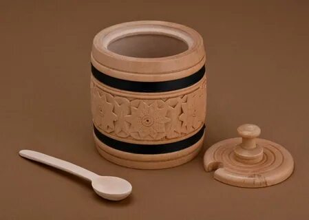 Солонка деревянная
