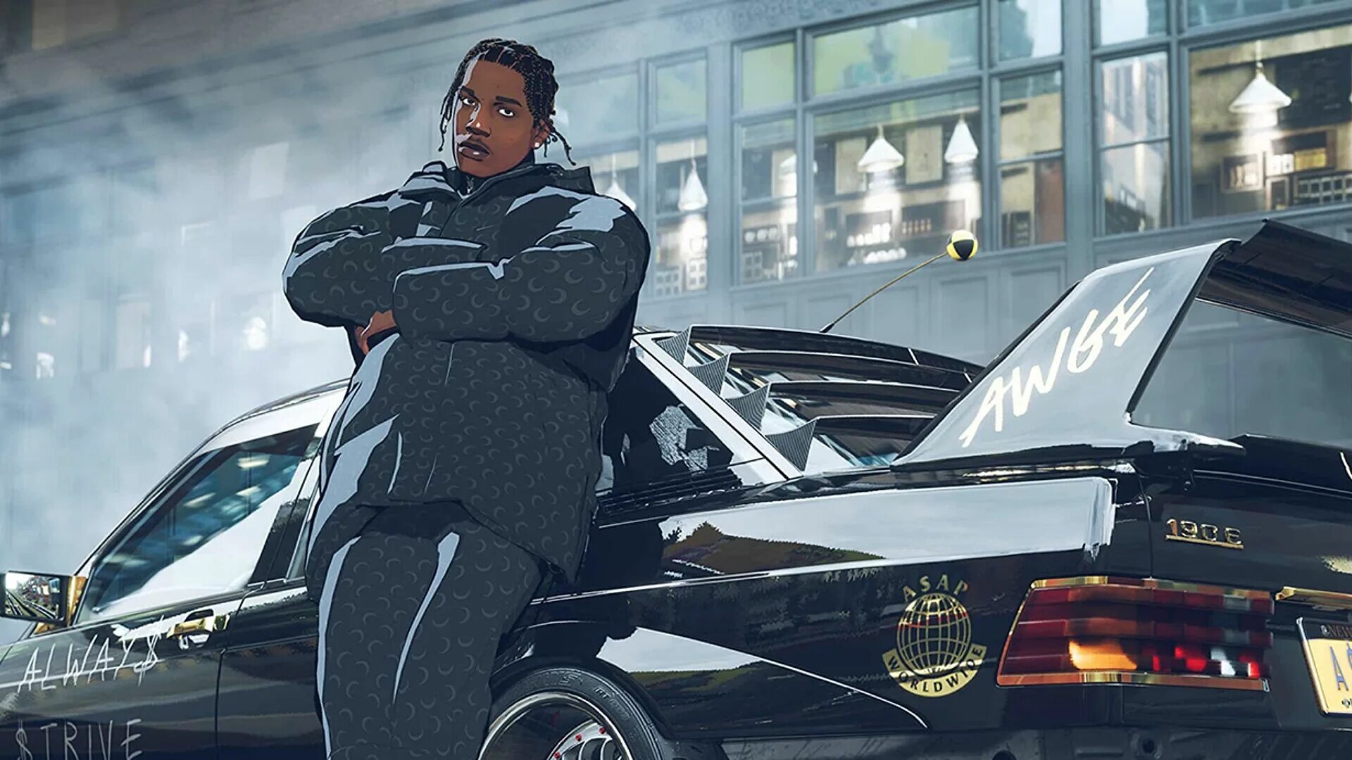 Новый nfs unbound. Nfs unbound asap rocky. машина asap rocky. a$ap rocky need for speed unbound. a$ap rocky мерседес.