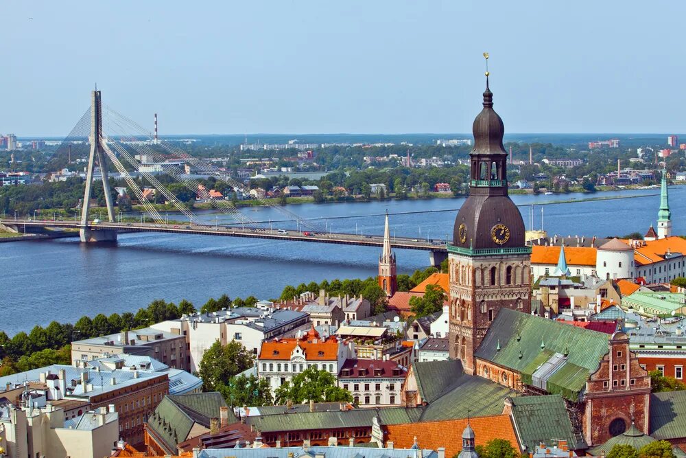 Латвия Рига. Loviya. Основание города риги