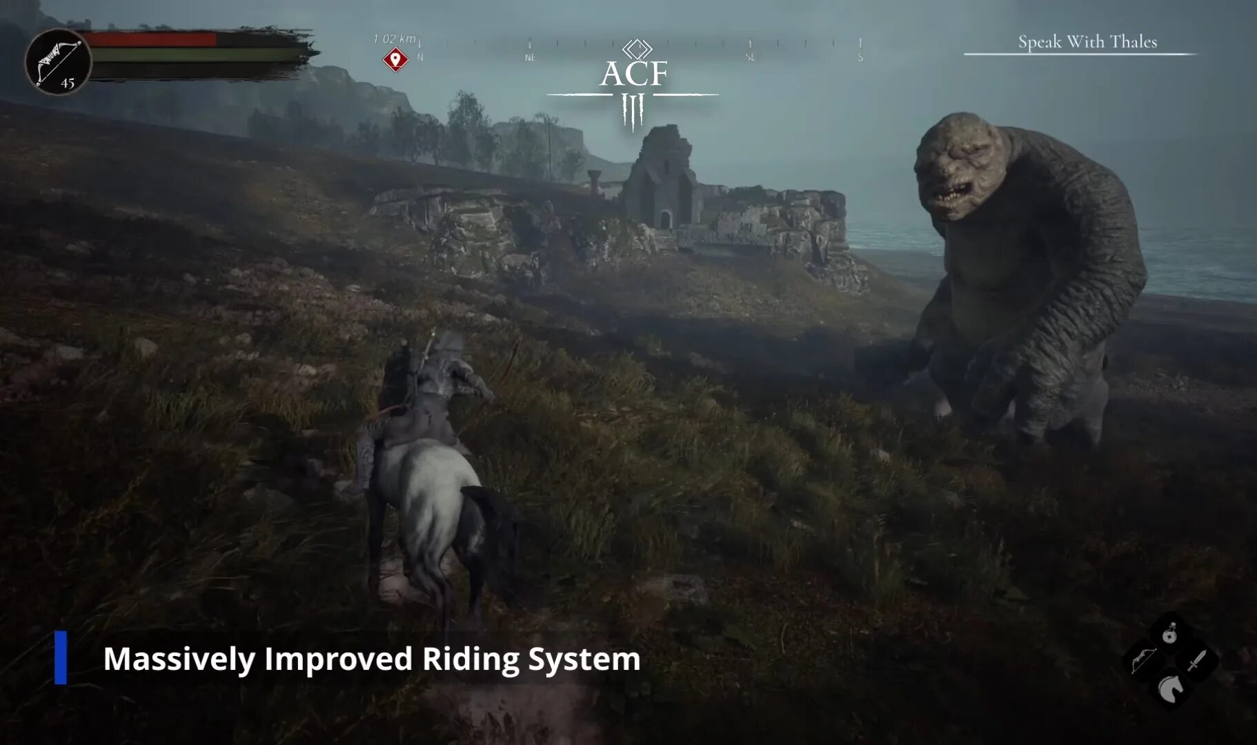 Combat framework. Unreal championship 2 melee combat and third person view in action.