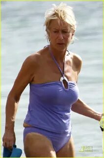 Helen Mirren Bikini Helen mirren: happy in hawaii Sexy Older Women, Robin T...