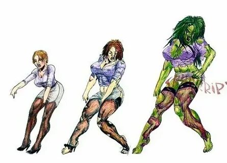 She hulk transformation
