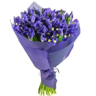 Букет из 9 ирисов