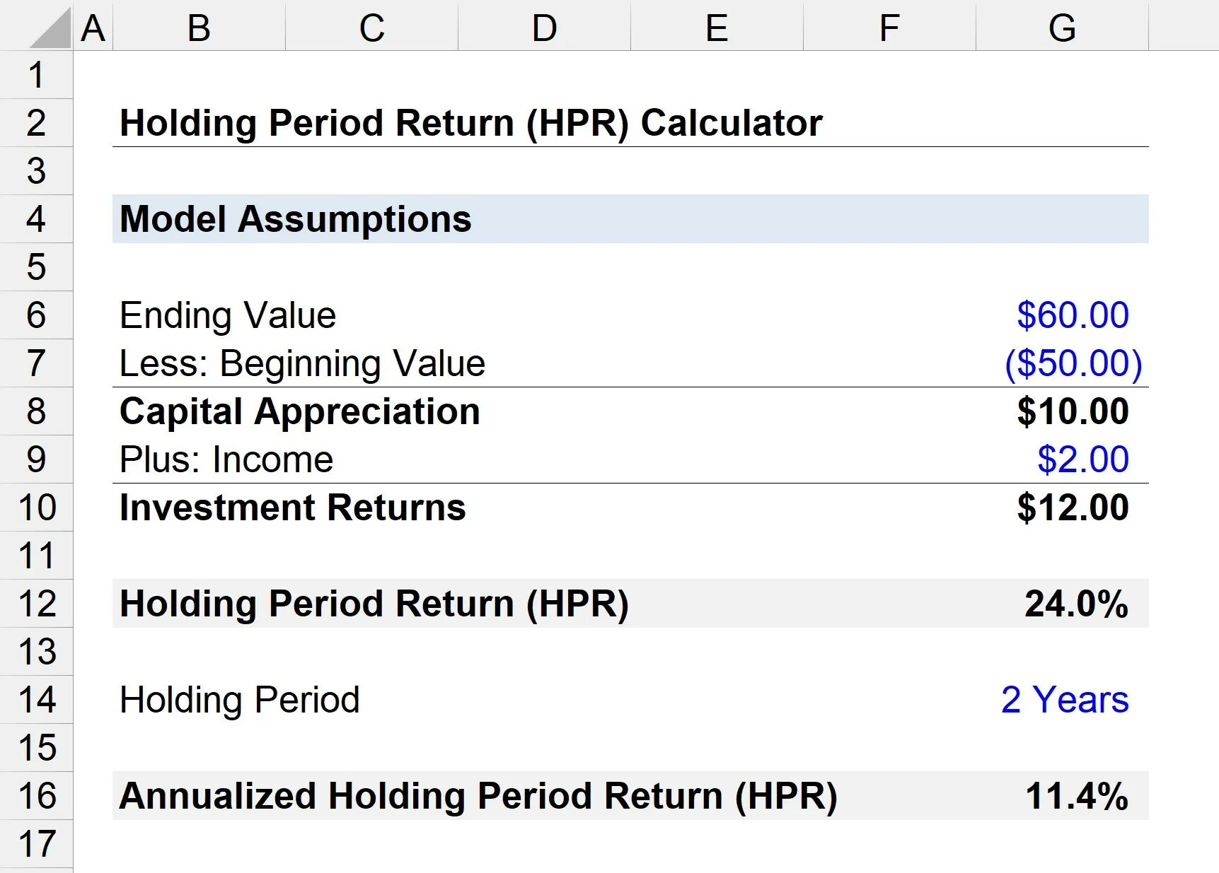 Return period. Holding period return. holding period return formula. annualized return formula. payback period calculation.