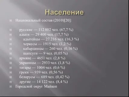 Национальный состав республики