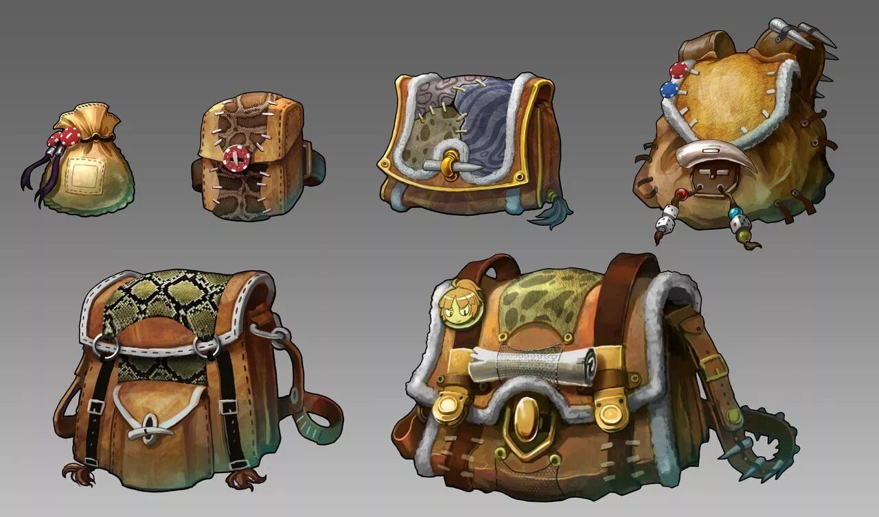 Сундук пропс концепт. World of Warcraft сумки. Сумка хранения ДНД 5. Рюкзак ДНД алхимик.