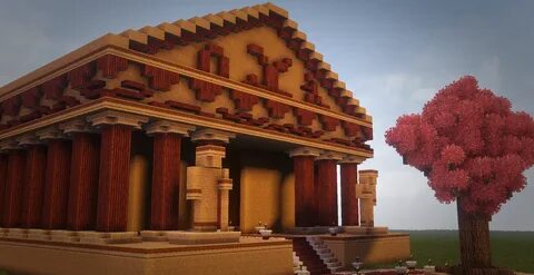 Temple building