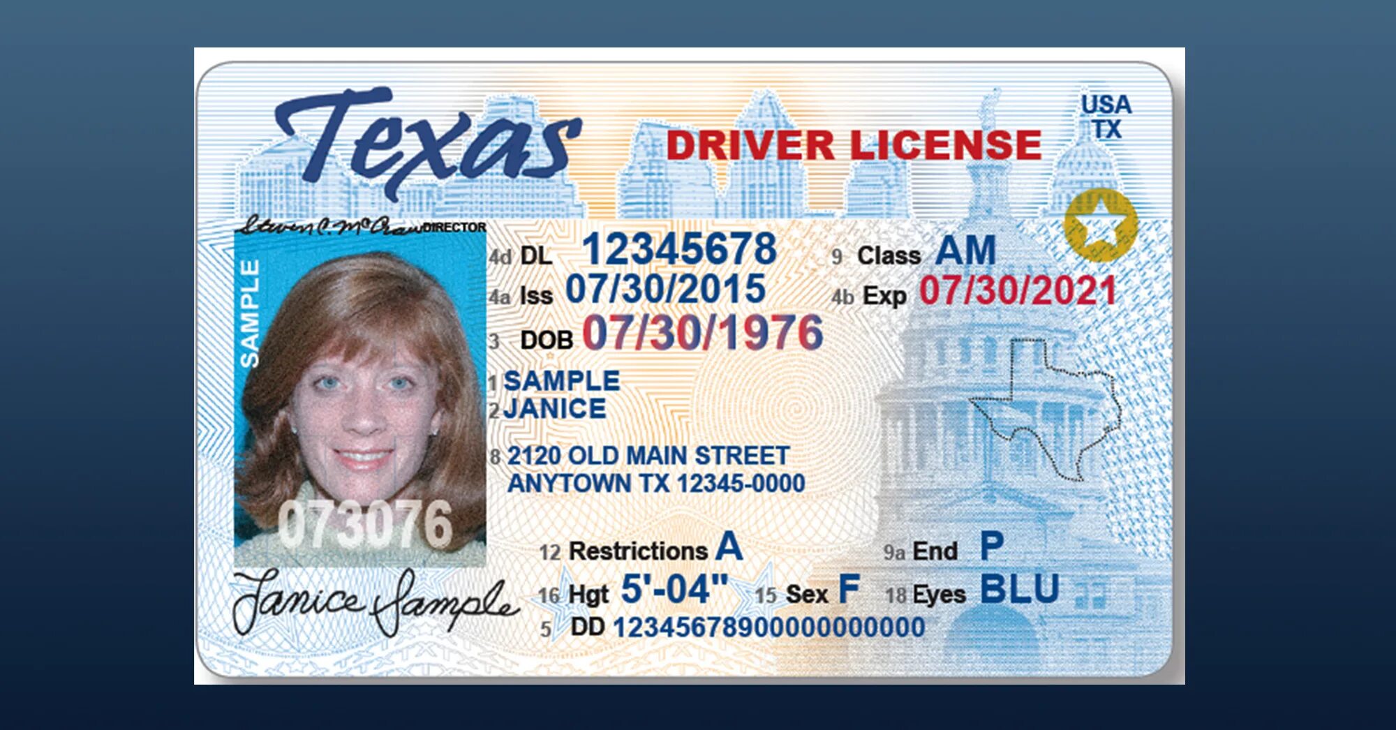 Ids license. Driver License. Texas Driving License.