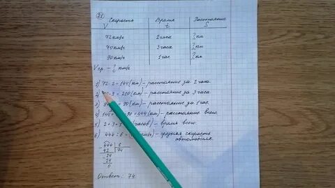 Автомобиль проехал 17 километров за 15