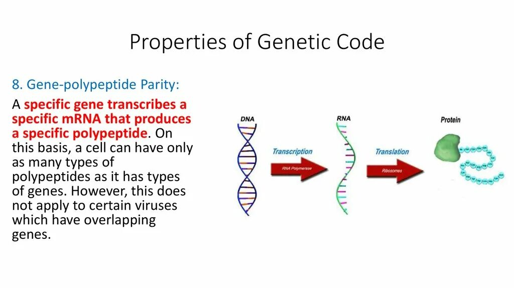 Coding properties