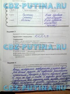 Биология 7 класс рабочая тетрадь кучменко