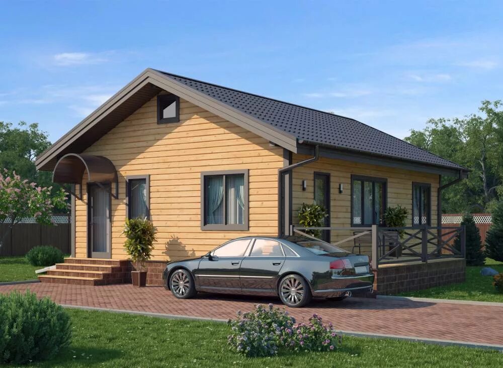 Проекты дачных домов. Построить м2. Дом из кирпича одноэтажный 80 кв м. Готовые дома. Проект одноэтажного дома из теплоблока.