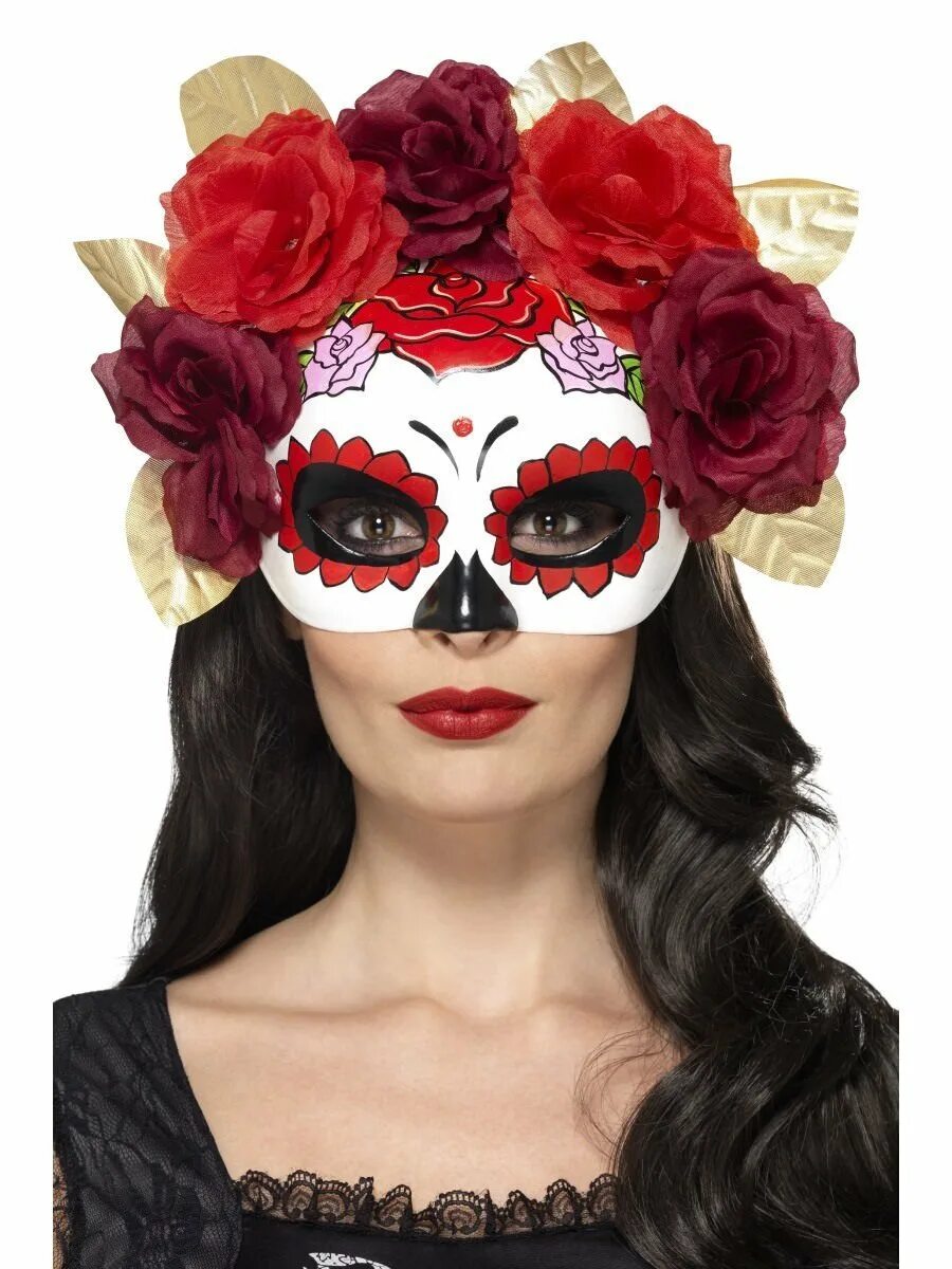 Цветы карнавальные. Карнавальная маска на день мертвых. Маска на глаза маскарадная. Маски маскарадные с цветами. Испанские маски карнавальные.
