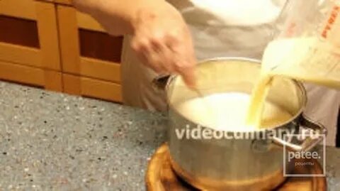 Рецепт заварного теста с молоком