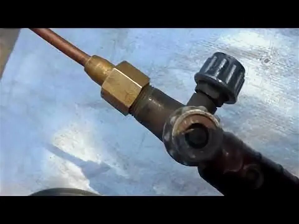 Как собрать газовую горелку