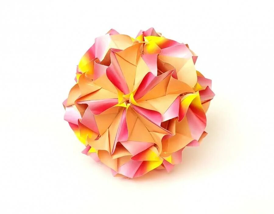 Цветочный шар Kusudama. Модуль кусудамы супершар. Мастер класс «цветочный шар» кусудама. Кусудама супершар.