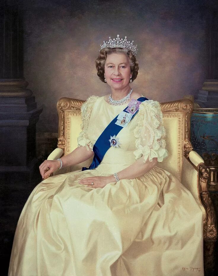 Portrait of the Queen Mother. Queen mother, Original oil painting, Painting
