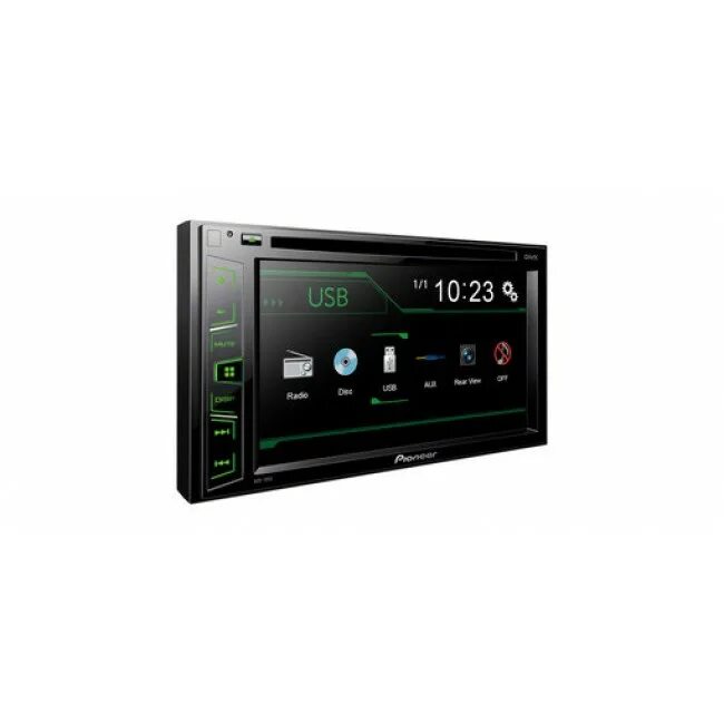 Купить магнитолу пионер 2. Автомагнитола Pioneer MVH-av190. Автомагнитола Pioneer AVH-190. Магнитола Pioneer 2 din MVH-av190.