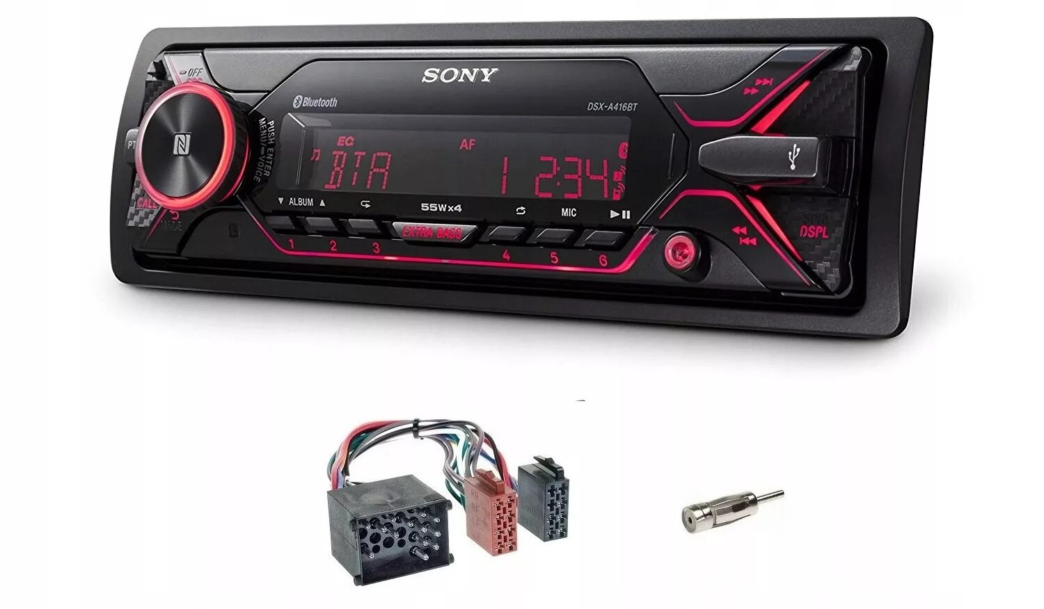 Магнитофон с блютузом. Sony DSX-a416bt. DSX-a416bt. Магнитола сони 416. Sony DSX-a4116bt.