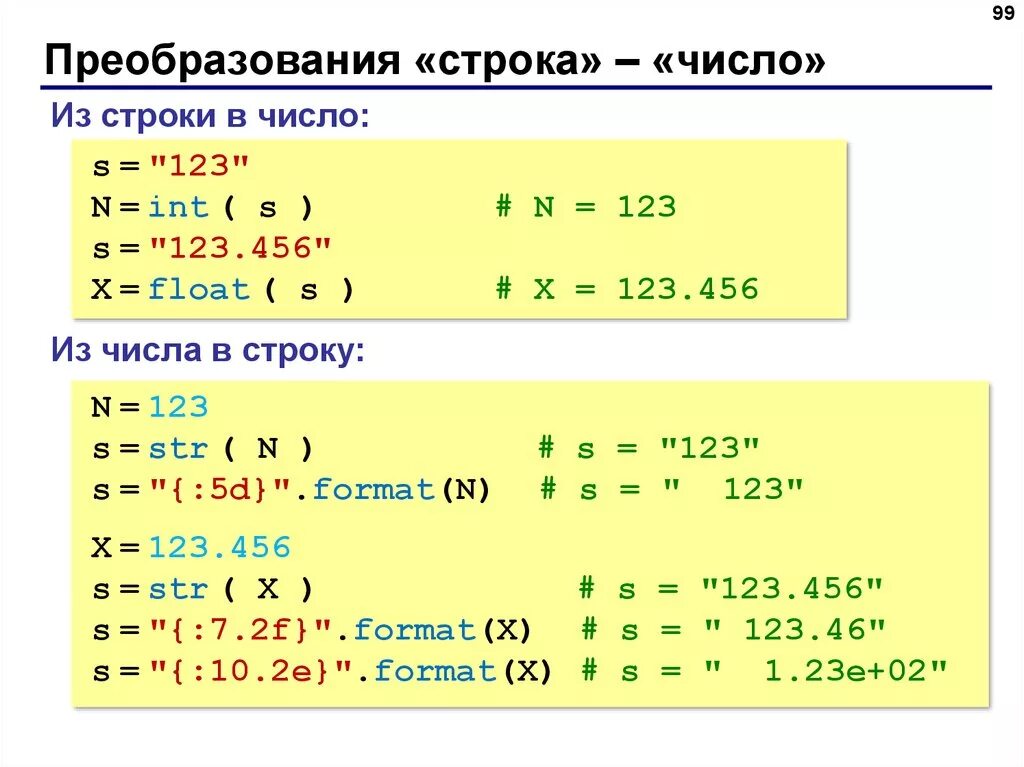 Превратить в строку python