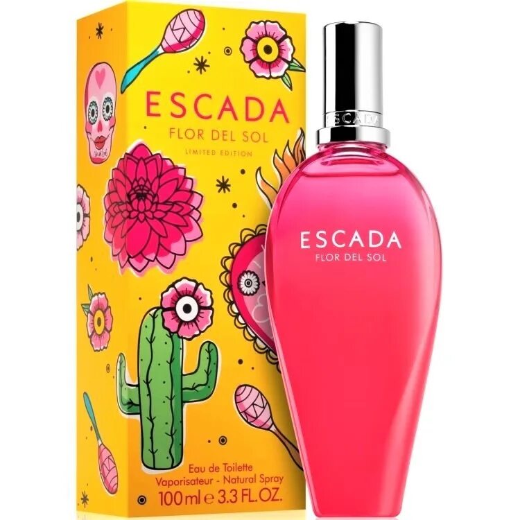 Sol 30. Эскада flor del sol. духи эскада del sol. парфюм escada flor del sol. духи эскада флер де соль.