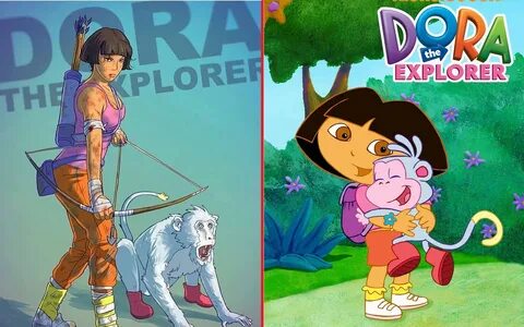 Dora The Explorer Game Seri Baru Sebagai Hi Kartun Hewan. 