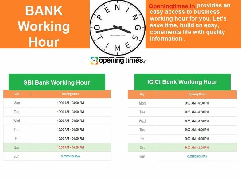 My working hours. My working hours