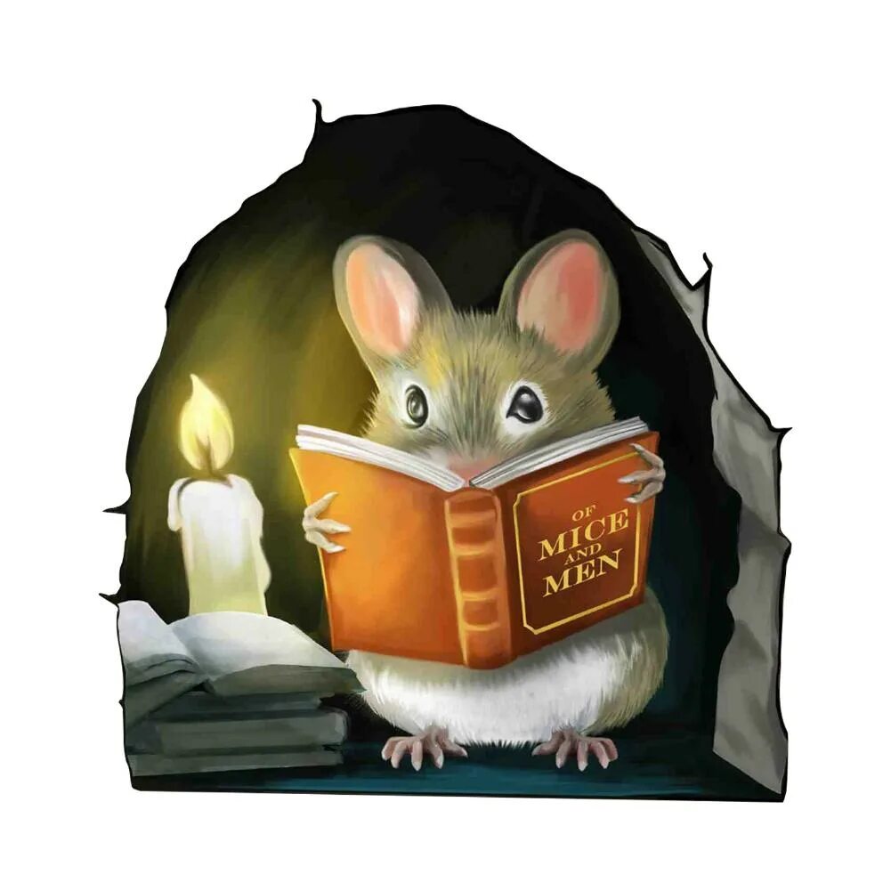 Reading the mouse. Reading the mouse