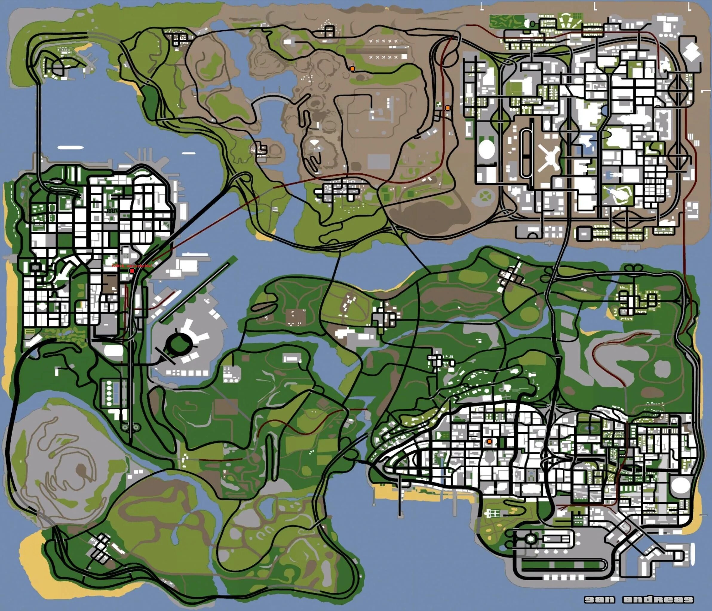 Map samp