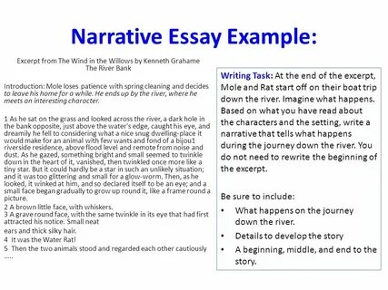 Story writing examples