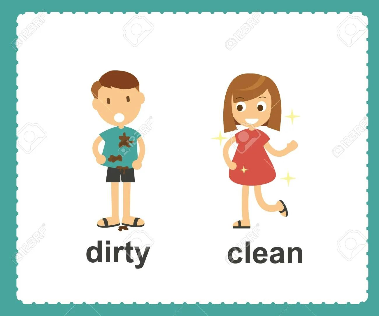 Opposites short. Opposites для детей. Clean Dirty. Clean Dirty opposites. Карточки Dirty clean.