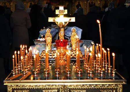 В пост можно ставить свечи за упокой