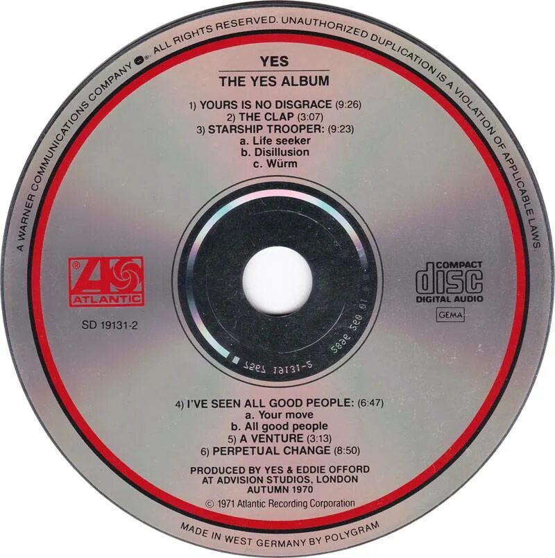 Yes Yes 1969. The Yes album 1971. Yes - the Yes album. Yes first album. Yes albums