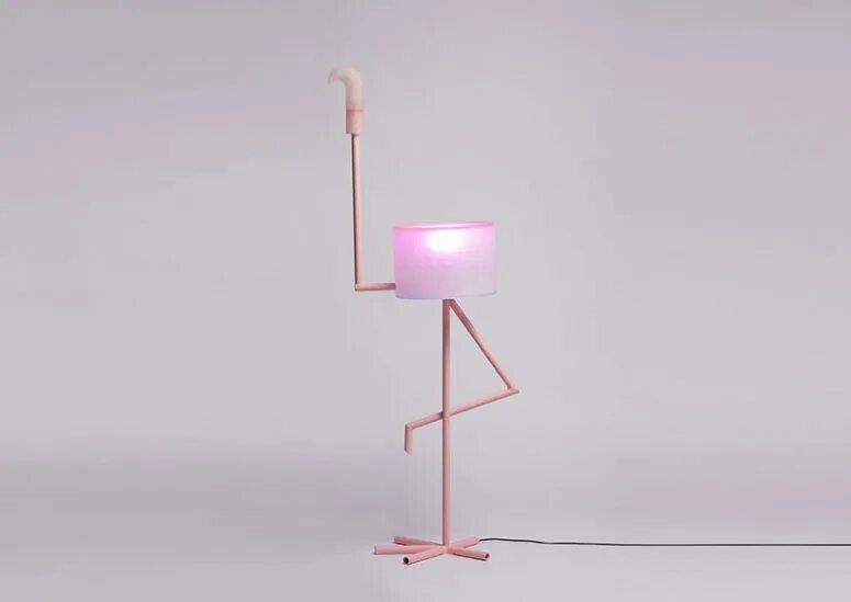 Flamingo lamp