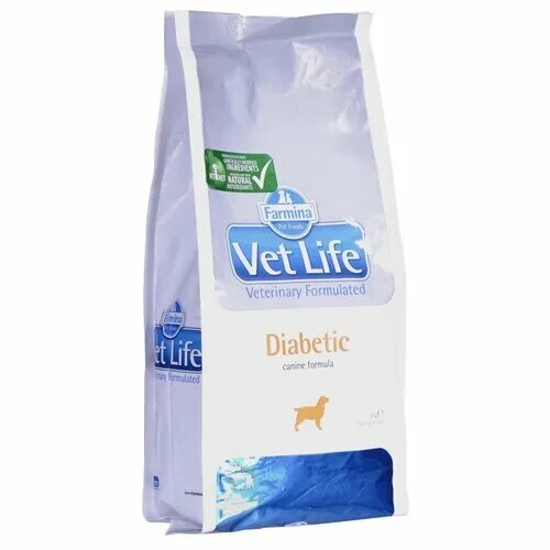 Farmina vet Life Dog Diabetic. Vet Life Diabetic 400g. Сухой корм для собак Farmina vet Life Diabetic, при сахарном диабете. Farmina vet Life Canin Diabetic для собак.