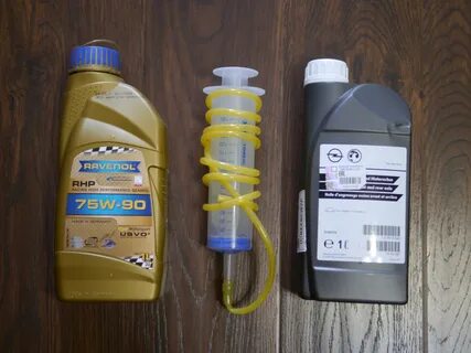 Замена масла в полном приводе опель