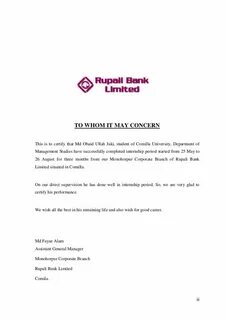 May concern